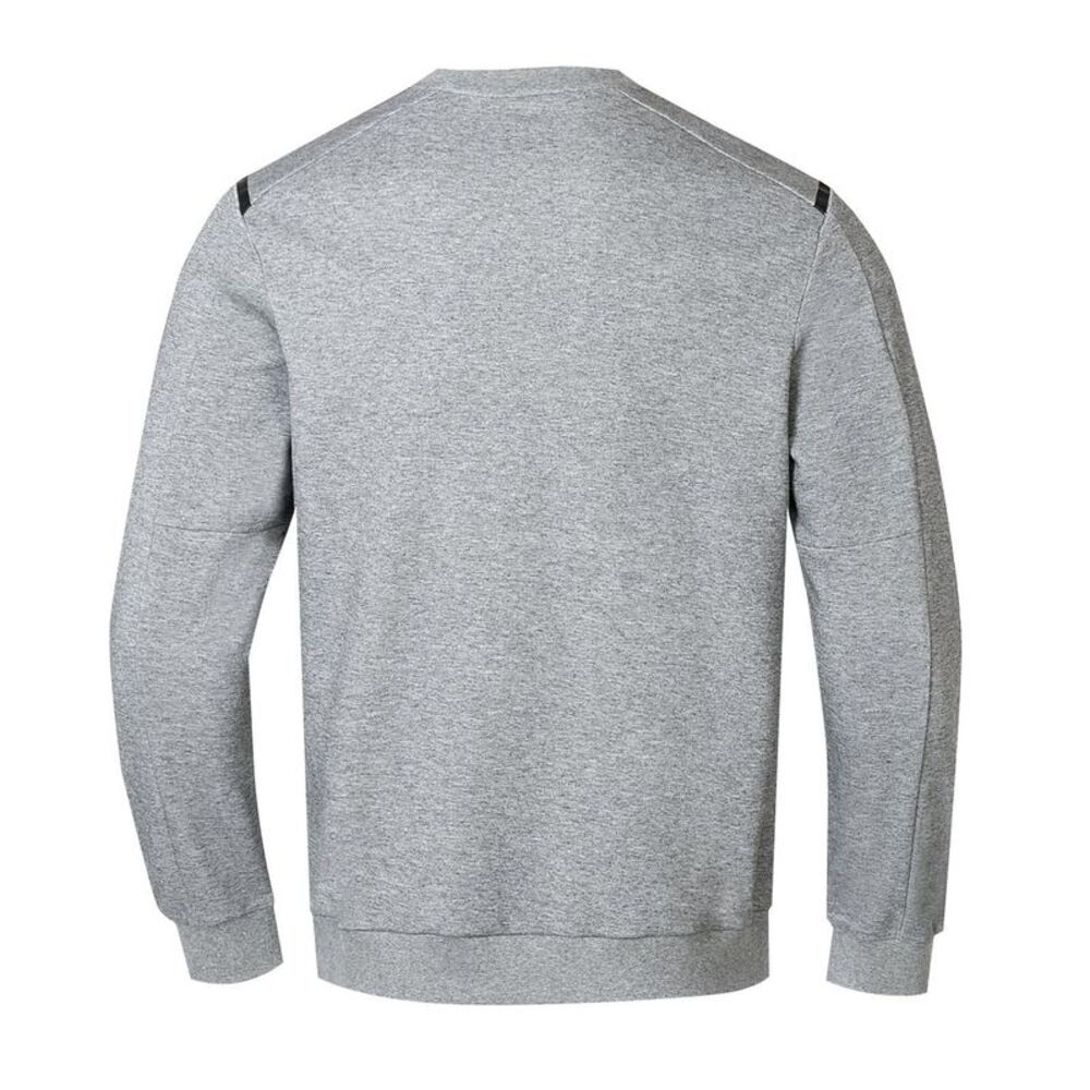 Kappa Mens Teddy Fleece Sweatshirt / Grey Marl Marl
